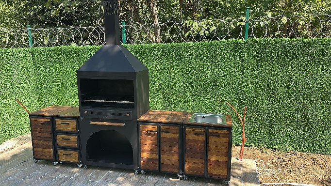 Elephant Tezgahlı Bahçe  Barbekü 
